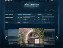 Tablet Screenshot of bellesdemeuresdetunisie.com